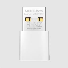 MERCUSYS MA60XNB WiFi6 USB nano adapter (AX900,2,4GHz/5GHz,Bluetooth5.3,USB2.0)