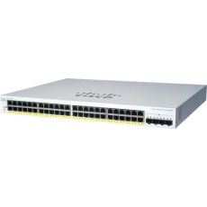 Prepínač Cisco CBS220-48FP-4X, 48xGbE RJ45, 4x10GbE SFP+, PoE+, 740W
