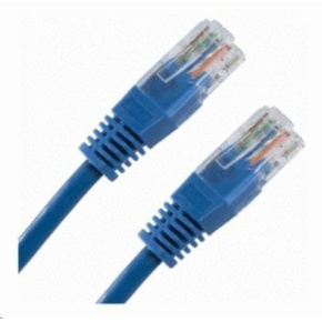XtendLan patch kábel Cat6, UTP - 2m, modrý