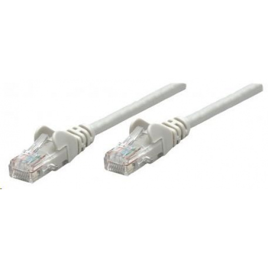 Patch kábel Intellinet, Cat5e Certified, CU, FTP, PVC, RJ45, 15 m, sivý