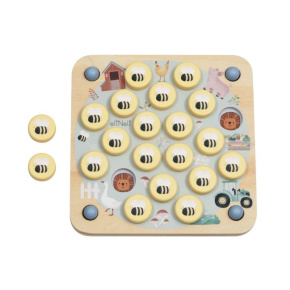 Dřevěné pexeso pro děti 10v1 - Včeličky Dřevěné pexeso pro děti 10v1 - Včeličky