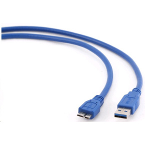 Kábel USB GEMBIRD 3.0 Kábel A-Micro B 1,8 m (modrý)