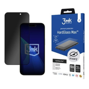 3mk tvrzené sklo HardGlass Max Privacy Black pro Apple iPhone 16 Pro Max 3mk tvrzené sklo HardGlass Max Privacy Black pro Apple iPhone 16 Pro Max