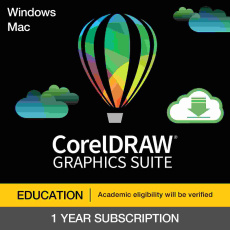 CorelDRAW Graphics Suite 365 Študentská a učiteľská licencia na prenájom (25+) ESD (Windows/MAC) SK/FR/DE/IT/SP/BP/NL/CZ/PL