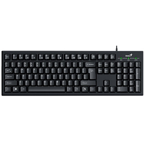 GENIUS klávesnice Smart KB-100, Drátová, USB, černá, CZ+SK layout GENIUS klávesnice Smart KB-100, Drátová, USB, černá, CZ+SK layout