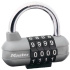 Master Lock Kombinační visací zámek horizontální 1520EURD - - šedý