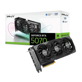 PNY VGA Nvidia GeForce RTX 5070 12GB Triple Fan, RTX 5070, 12GB GDDR7, 3xDP, 1xHDMI PNY VGA Nvidia GeForce RTX 5070 12GB Triple Fan, RTX 5070, 12GB GDDR7, 3xDP, 1xHDMI