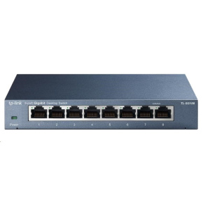 TP-Link TL-SG108 [8portový stolný prepínač 10/100/1000 Mbit/s]